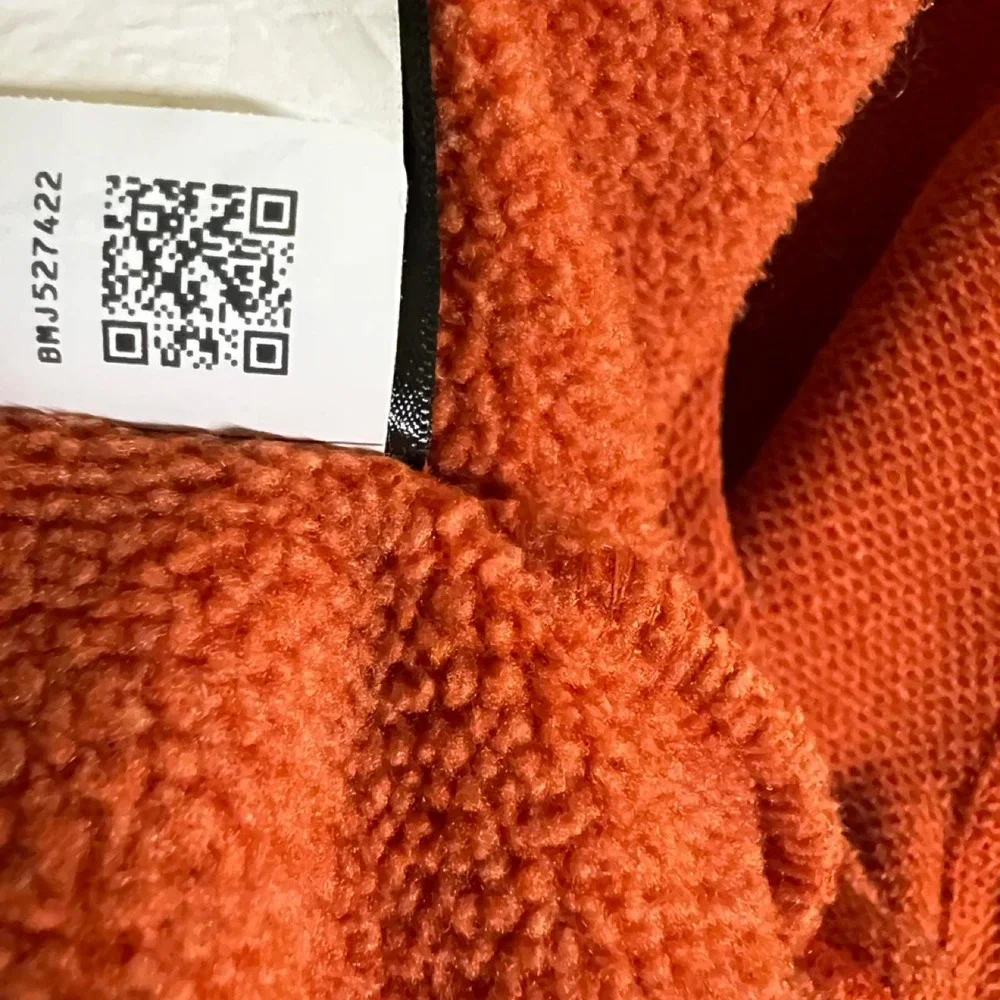 North Face Men's XXL Orange Pullover Hoodie